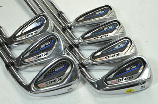 Cobra King F9 Speedback One Length 5 - 9,GW,SW Iron Set RH Regular Steel #172635 - Golf Club Brokers