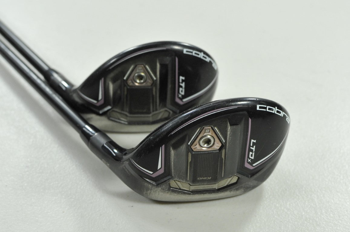 Cobra LTDx Ladies 4 and 6 Hybrid Set RH KBS PGI 55g Ladies Flex Graphite #200243