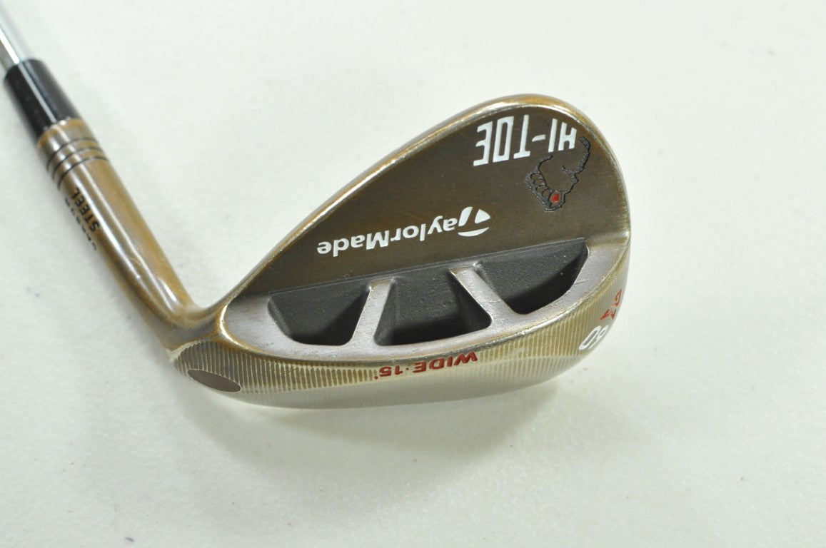 TaylorMade Milled Grind Hi-Toe Big Foot 60*-15 Wedge Right KBS Steel # 204746