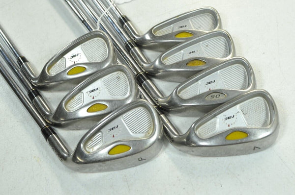 TaylorMade RAC OS 2005 4 - PW Iron Set Right Stiff Flex Steel # 180608 - Golf Club Brokers