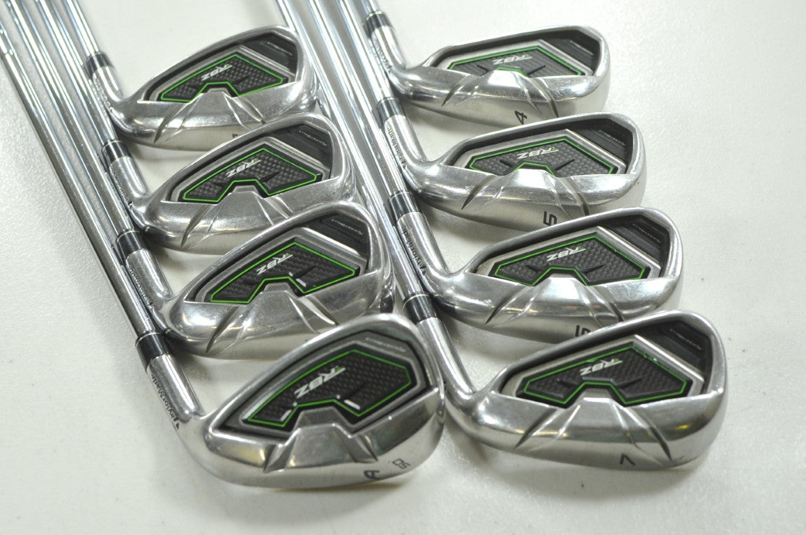 TaylorMade RocketBallz 4-PW,AW Iron Set Regular Flex Right Steel # 212974