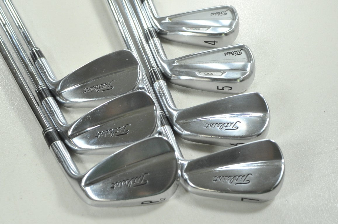 Titleist 620 MB 4-PW Iron Set X-Stiff Flex Right KBS $-Taper 130 Steel #212707