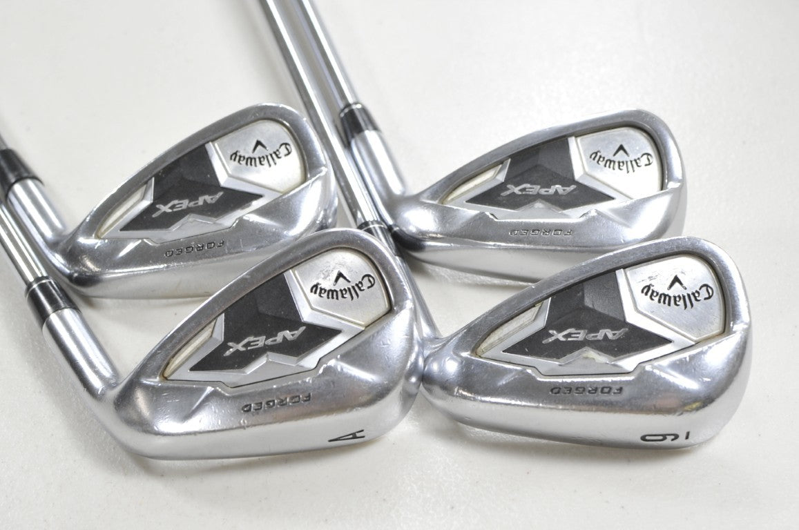 Callaway Apex 19 8-PW,AW Iron Set Right Regular/Stiff Flex Steel # 210440