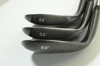 Lazrus Milled 52*, 56*, 60* Wedge Set Right Steel # 184266