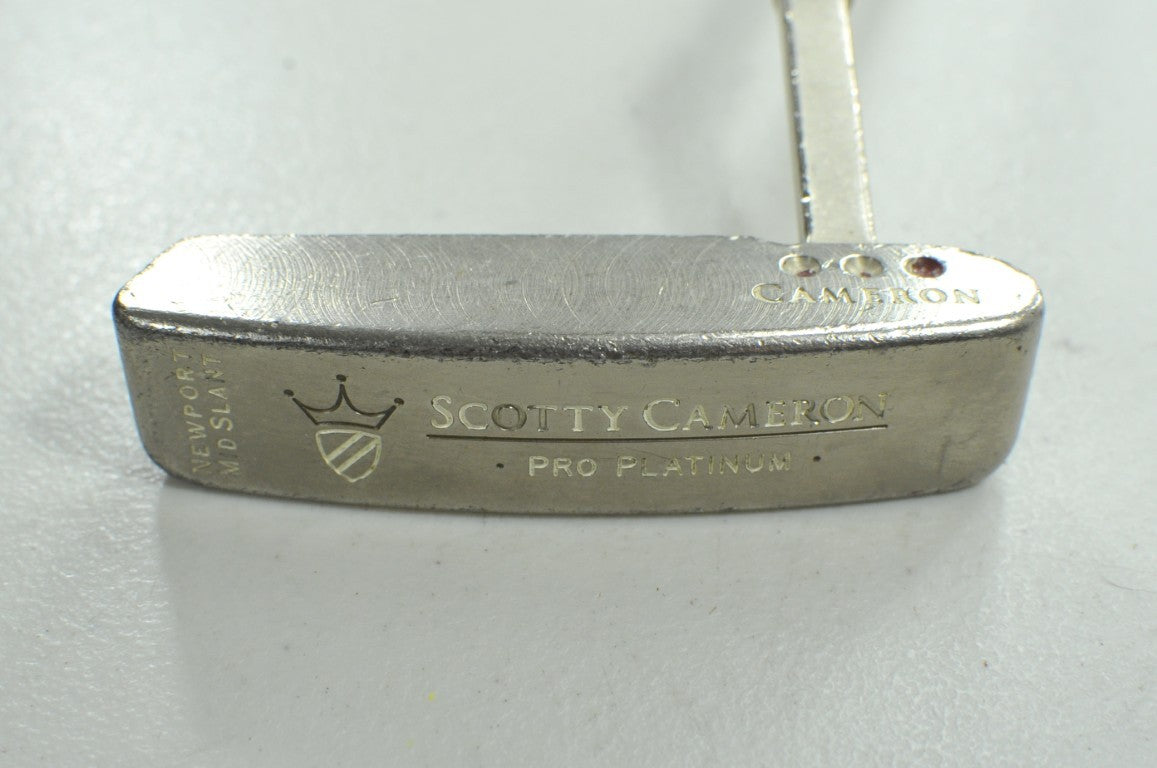 Titleist 1999 Scotty Cameron Pro Platinum Newport Mid Slant 35