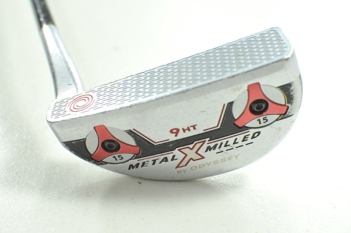 LEFT HANDED Odyssey Metal X Milled 9HT 34