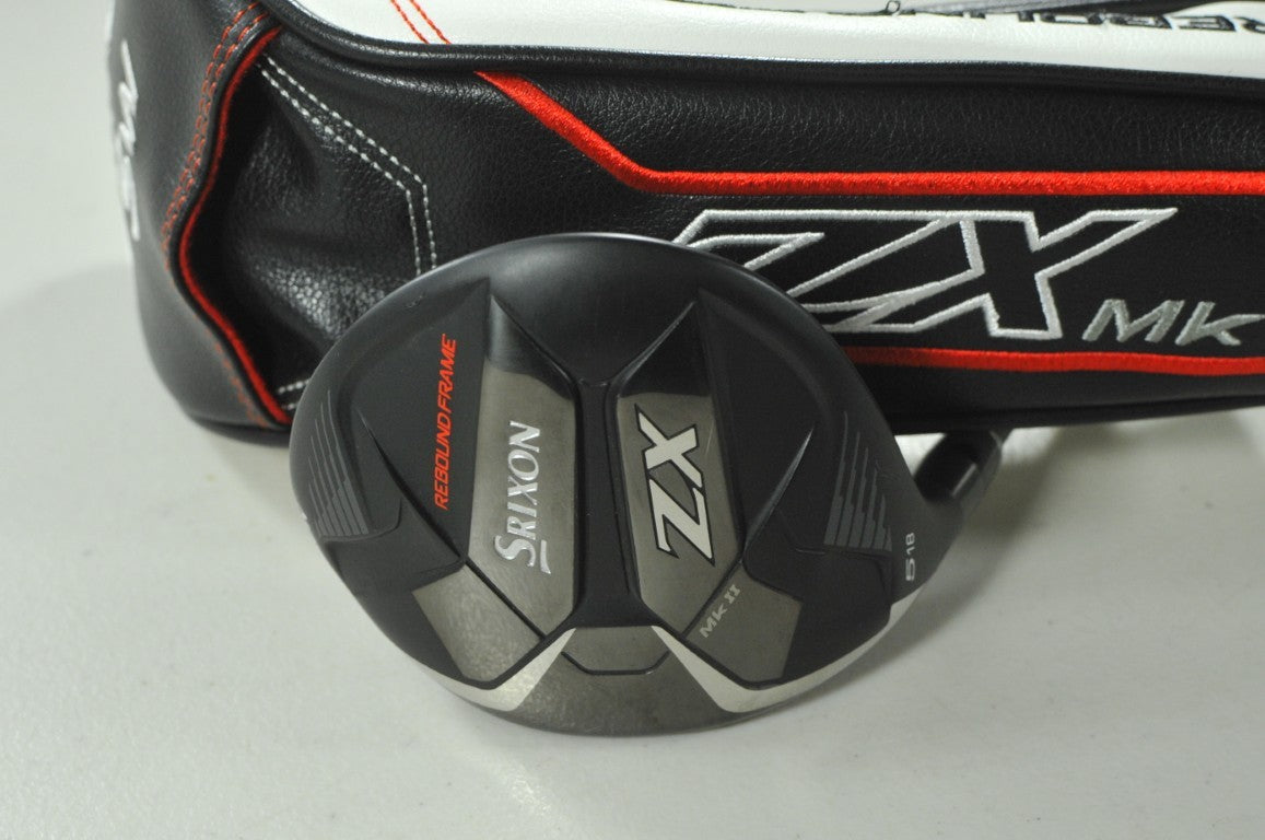 LEFT HANDED Srixon ZX MK II 5-18* Fairway Wood Stiff Flex 50g Graphite  # 212995