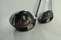 LEFT HANDED TaylorMade R15 12* Driver and 3 Fairway Wood Set Senior Flex #182473 - Golf Club Brokers