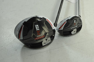 LEFT HANDED TaylorMade R15 12* Driver and 3 Fairway Wood Set Senior Flex #182473 - Golf Club Brokers