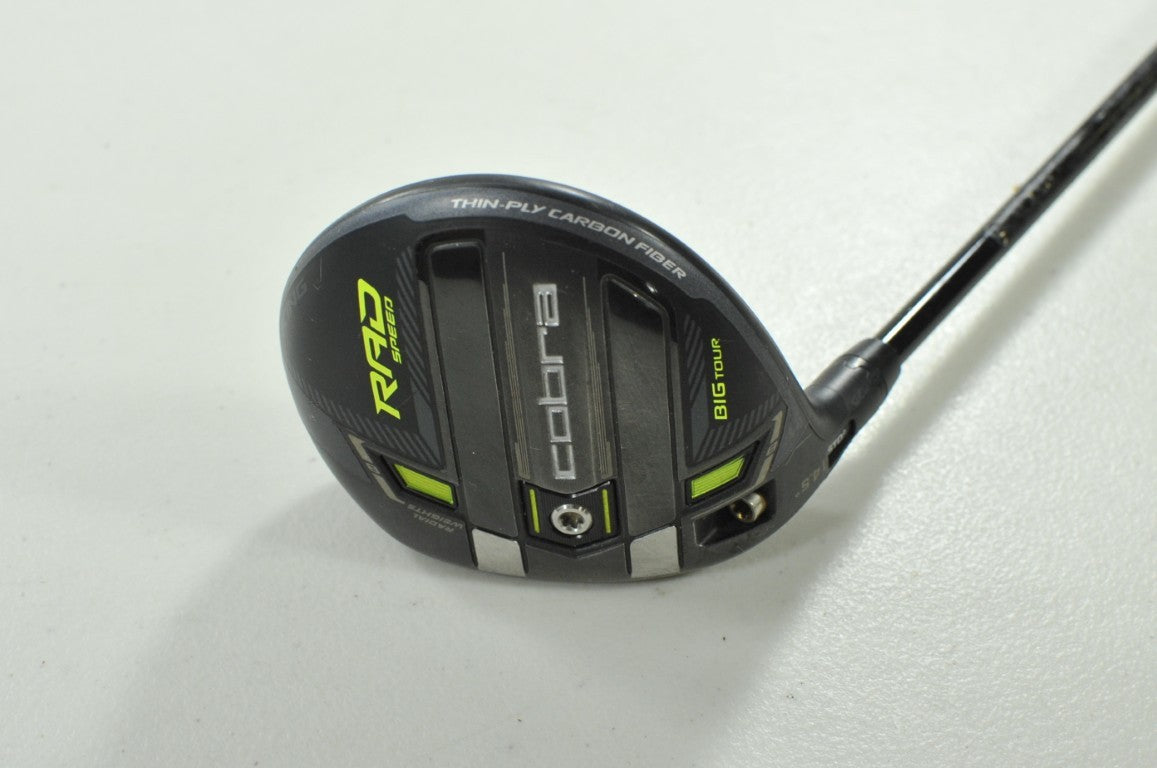 LEFT HANDED Cobra Radspeed Big Tour 3-14.5* Fairway Wood Stiff Graphite #204683