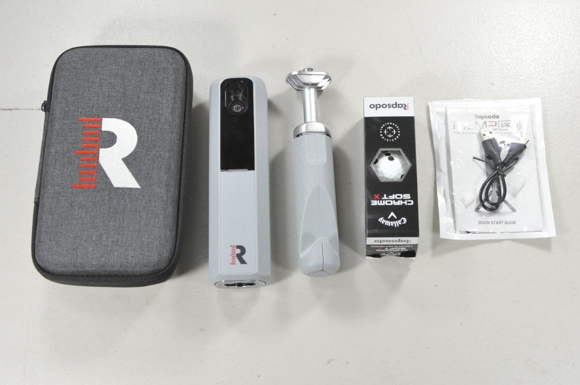 Rapsodo MLM2 Pro Mobile Launch Monitor with Case and Balls  #214962