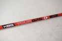 NEW Uncut KBS GPS Graphite Putter Shaft Red Matte .355 # 158302 - Golf Club Brokers