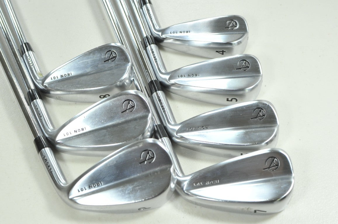 Takomo Iron 101 4-PW Iron Set Regular Flex Right KBS Tour Lite Steel # 207324