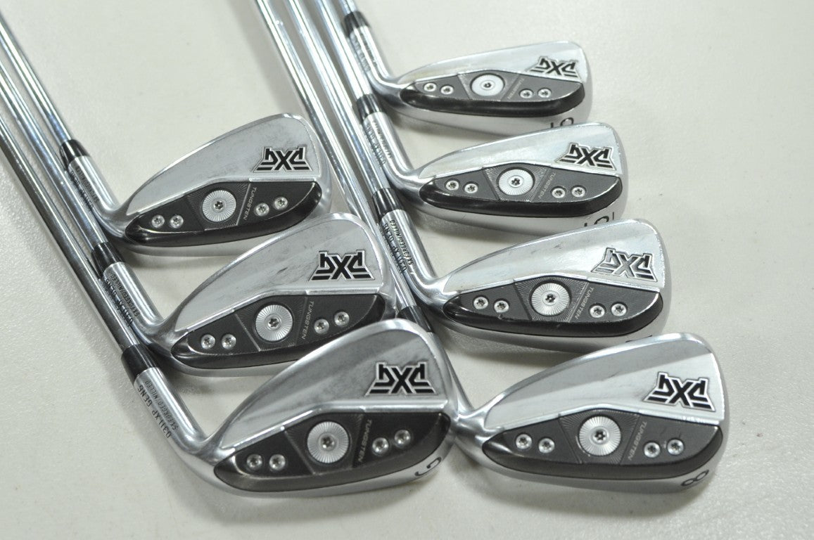PXG Gen6 0311 XP 5-W,GW Iron Set Stiff Flex Right Elevate MPH 95g Steel # 211759
