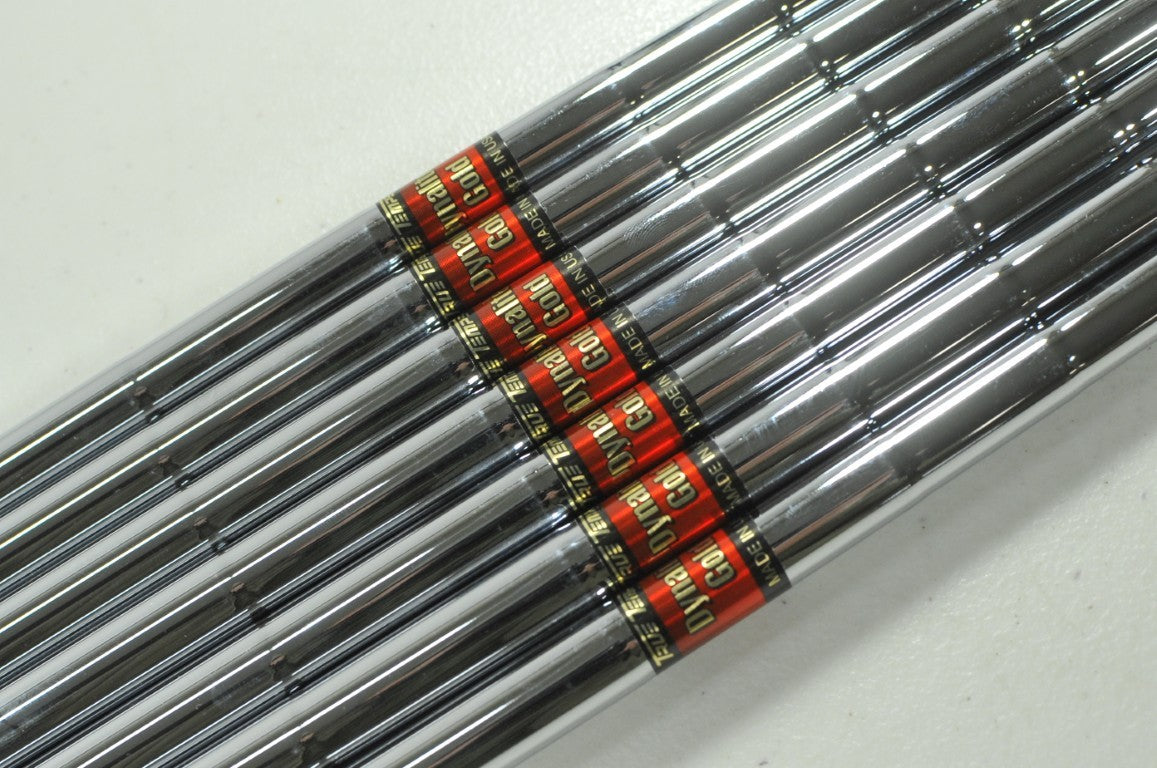 True Temper Dynamic Gold Red Band X100 Shaft Set 7pc Steel .355 # 209004
