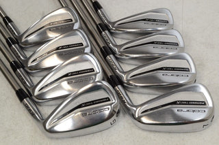 Cobra King Forged Tec X 4-PW,GW Iron Set Right Stiff SteelFiber i80 # 174307