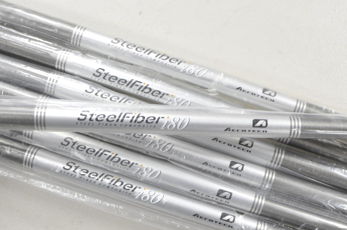 Aerotech SteelFiber 80 Stiff Flex 7pc Iron Shaft Set Parallel Tip .370
