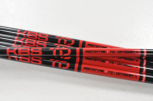KBS TD Prototype Tour Only Red/Black X Stiff 70g Driver Shaft Choose Adapter