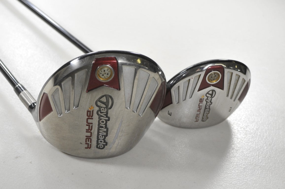 TaylorMade Burner 460 10.5* Driver and #3 Fairway Wood Set Regular Flex # 215162