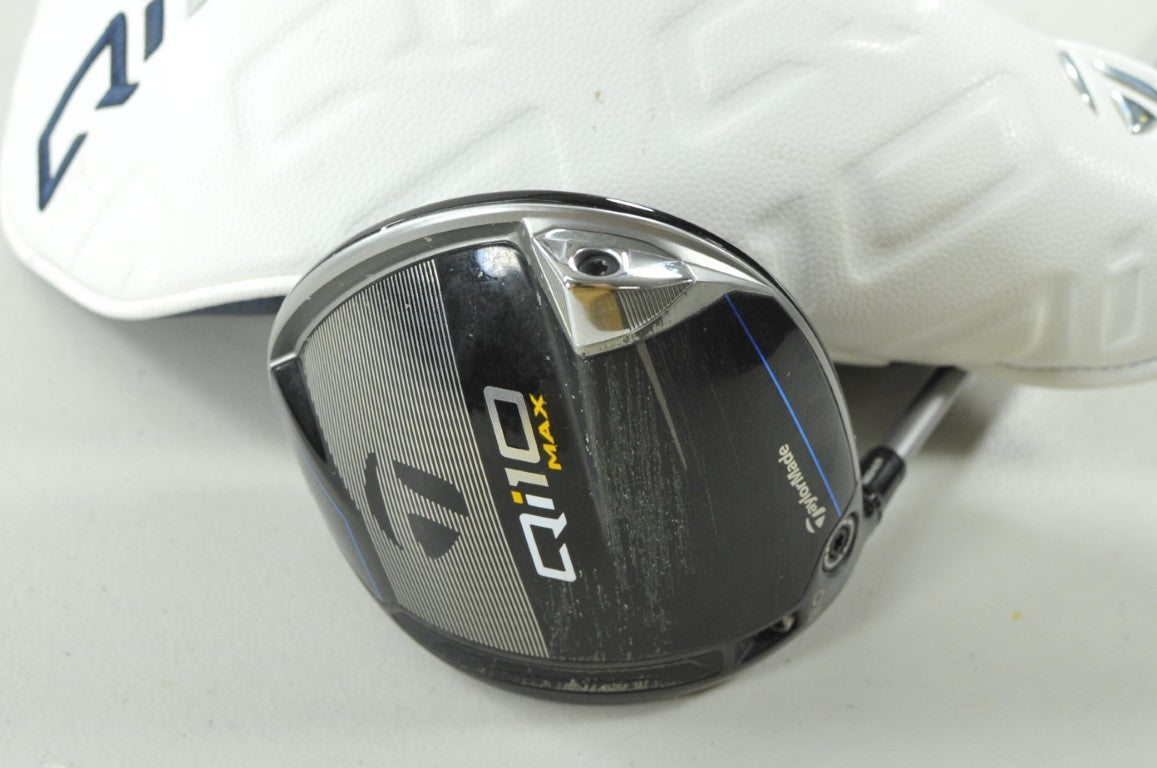 LEFT HANDED TaylorMade Qi10 Max 9.0* Driver Regular Flex Speeder NX 50g  #206655