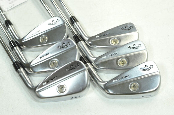 Callaway Apex MB 2021 5-PW Iron Set Right X-Stiff Flex Elevate ETS Steel #183092