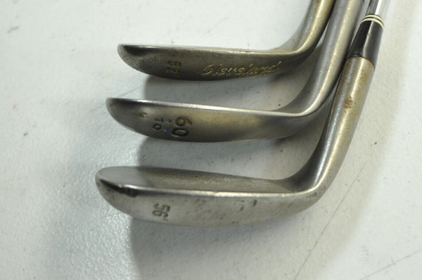 Cleveland Tour Action 52*, 56*, 60* Wedge Set Right Steel # 183423