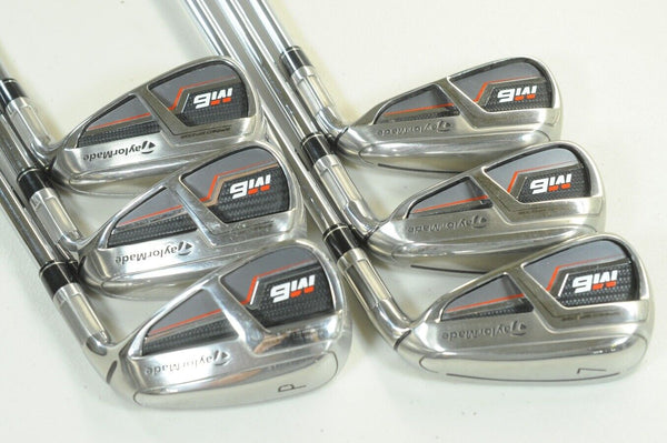 TaylorMade M6 5-PW Iron Set Regular Flex Right KBS MAX 85g Steel +1