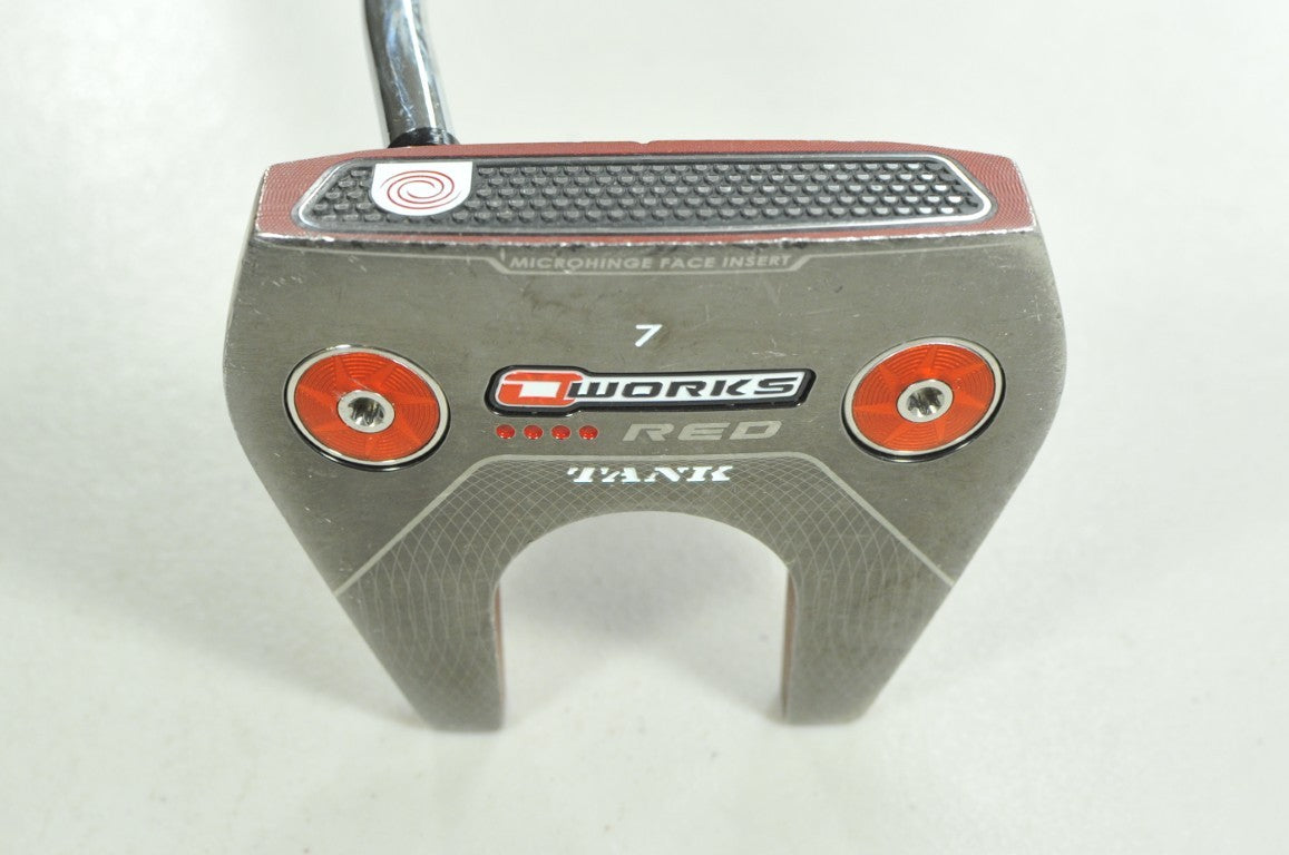 LEFT HANDED Odyssey O-Works #7 Tank Red 38