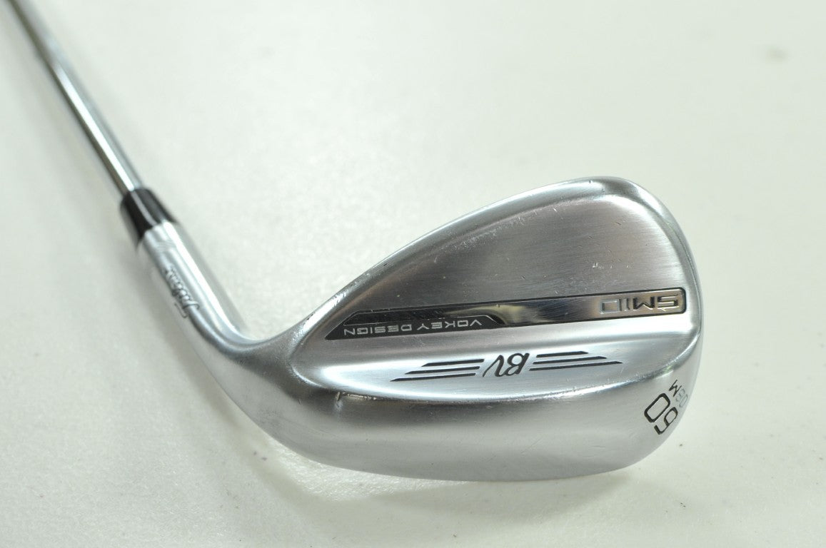 Titleist Vokey SM10 Tour Chrome 60*-08M Wedge Right BV Wedge Flex Steel # 205656