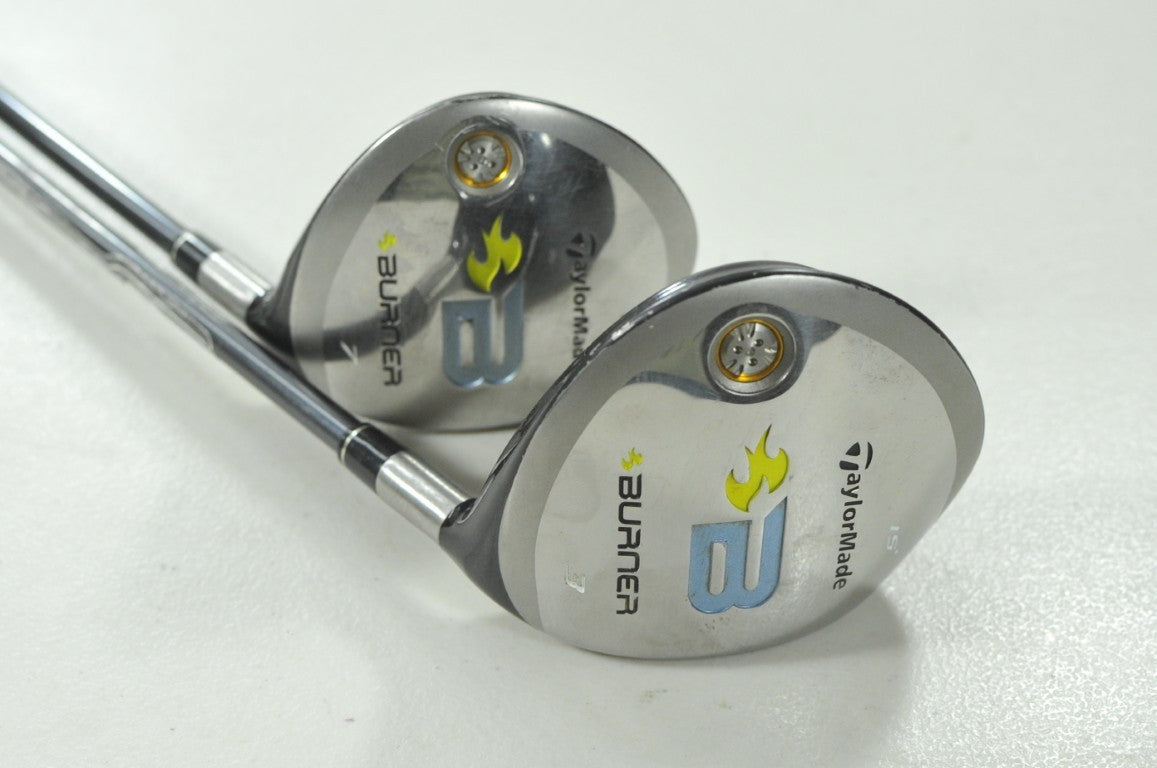 TaylorMade Burner High Launch Ladies 3 and 7 Fairway Wood Set Graphite # 210627