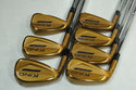 LEFT HANDED Cobra King Forged Tec Copper 2021 4 - PW Iron Set Stiff Steel #181713 - Golf Club Brokers