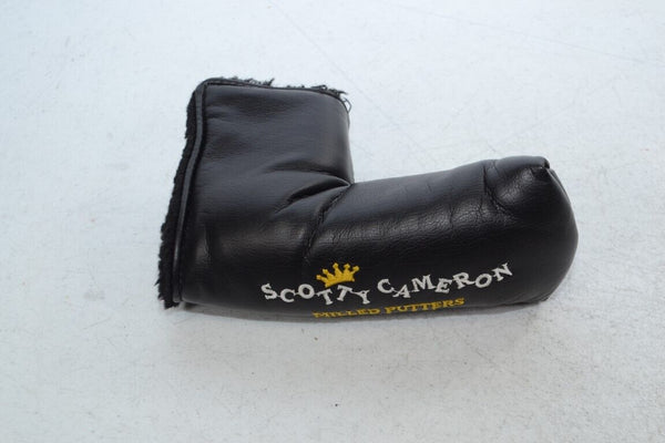 Titleist Scotty Cameron Milled Putters NOS Black Putter Head Cover MINT #175208 - Golf Club Brokers