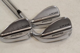 Cleveland RTX-6 Zipcore Tour Satin 50*,54*,58* Wedge Set RH NS Pro Steel #177855