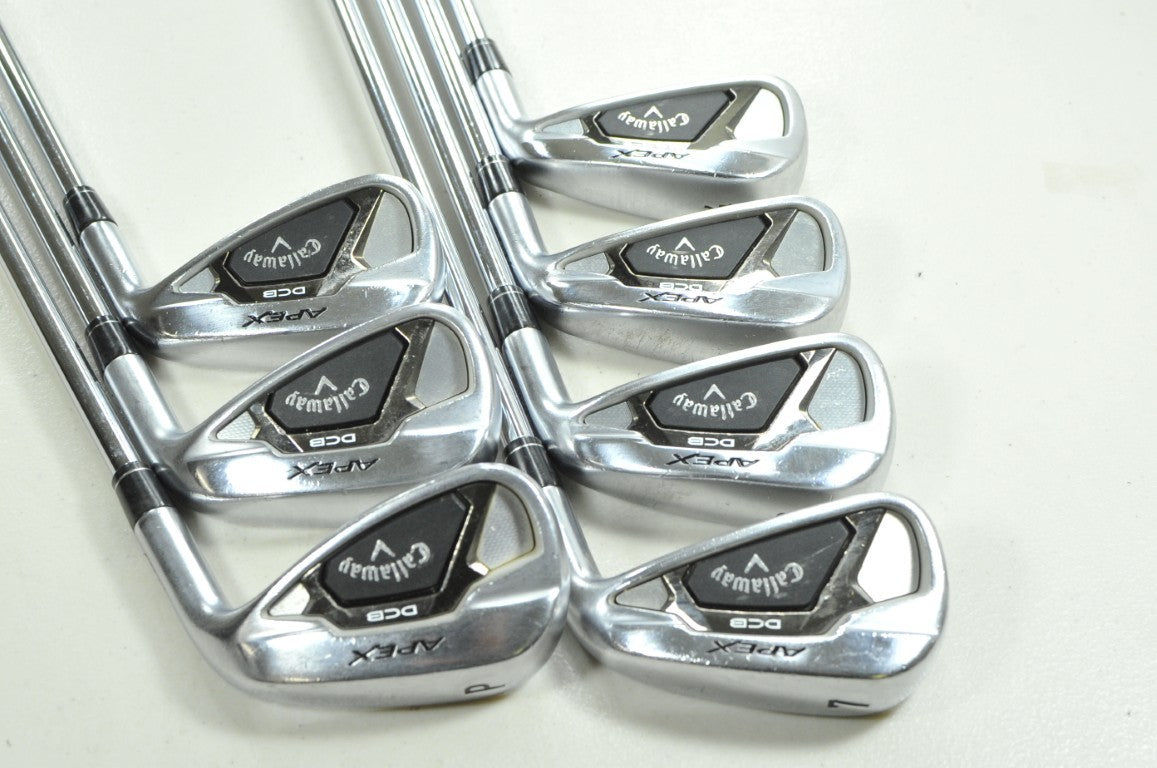 Callaway Apex 21 DCB 4-PW Iron Set Regular Flex Right Elevate MPH Steel # 205174