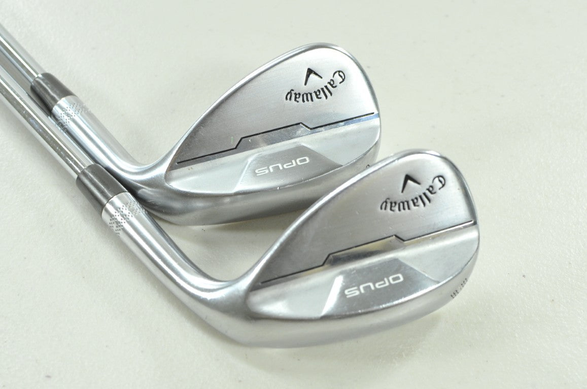 Callaway Opus Brushed Chrome 52*, 56* Wedge Set Right DG S400 Steel # 207476