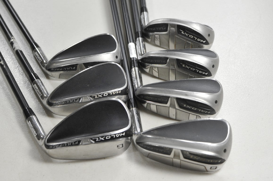 Cleveland Halo XL Full-Face 5-PW,GW Iron Set Senior Flex Right Graphite # 213089