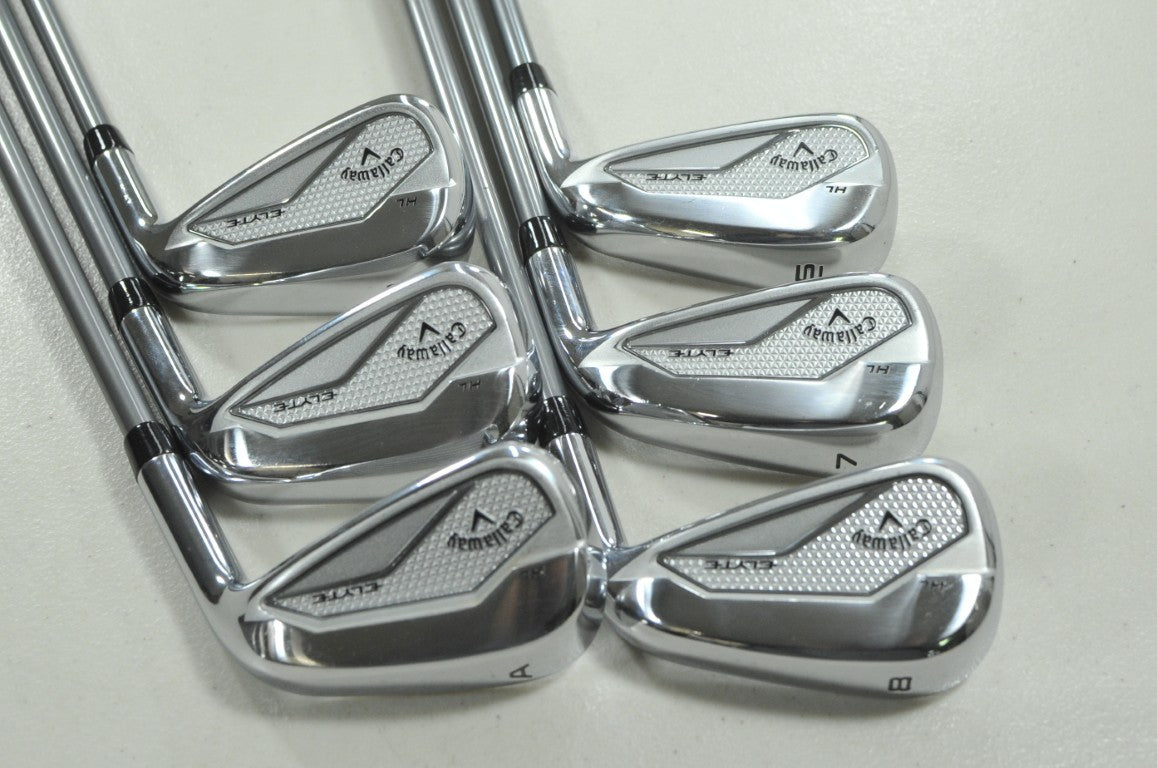 Callaway Elyte HL 6-PW,AW Iron Set Regular Flex RH Denali 5.5 Graphite # 211295