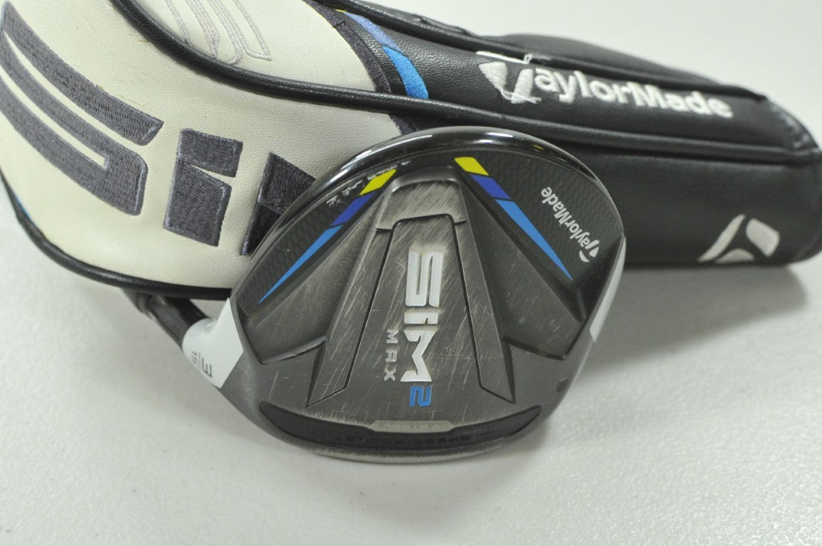 TaylorMade SIM2 Max 3-15* Fairway Wood Stiff Flex Right NV 60g Graphite # 209990