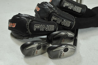 LEFT HANDED Ping i25 19*,22*,26* Hybrid Set Stiff Flex Tour 90 Graphite #173827