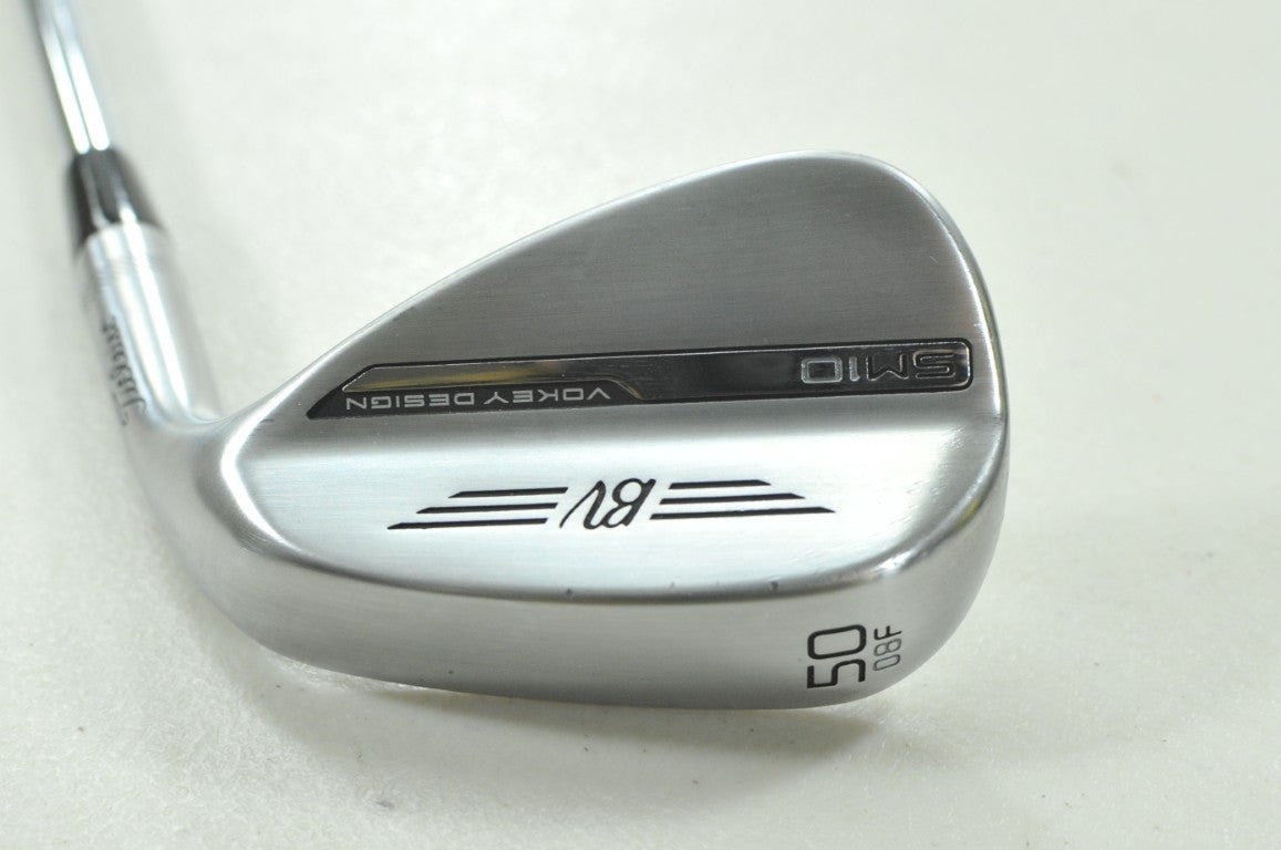 Titleist Vokey SM10 Tour Chrome 50*-08F Wedge Right BV Wedge Flex Steel # 210459