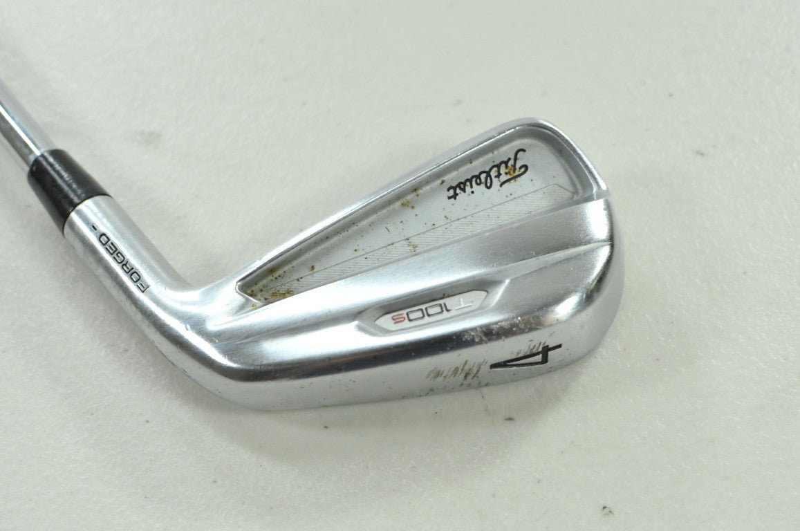 Titleist T100S 2021 Single 4 Iron X Stiff Flex Right DG X100 Steel # 204100