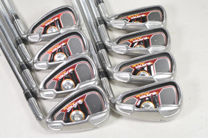 TaylorMade Burner Plus 4-PW,AW Iron Set Regular Flex Right 85g Steel #220232