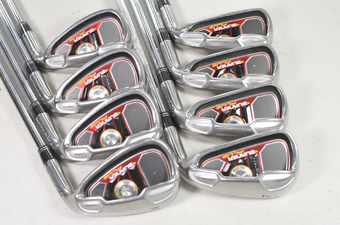 TaylorMade Burner Plus 4-PW,AW Iron Set Regular Flex Right 85g Steel #220232