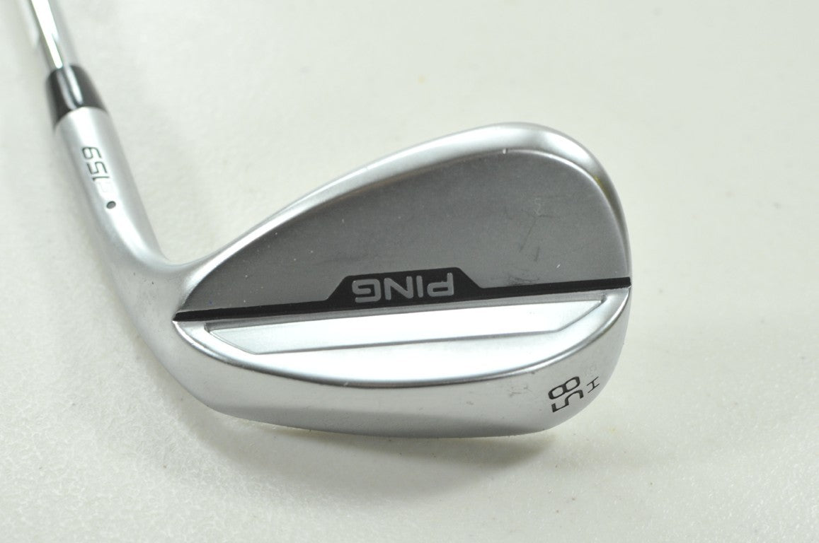 Ping S159 Chrome 58*-08 Wedge Black Dot Right Z-Z115 Steel # 210324