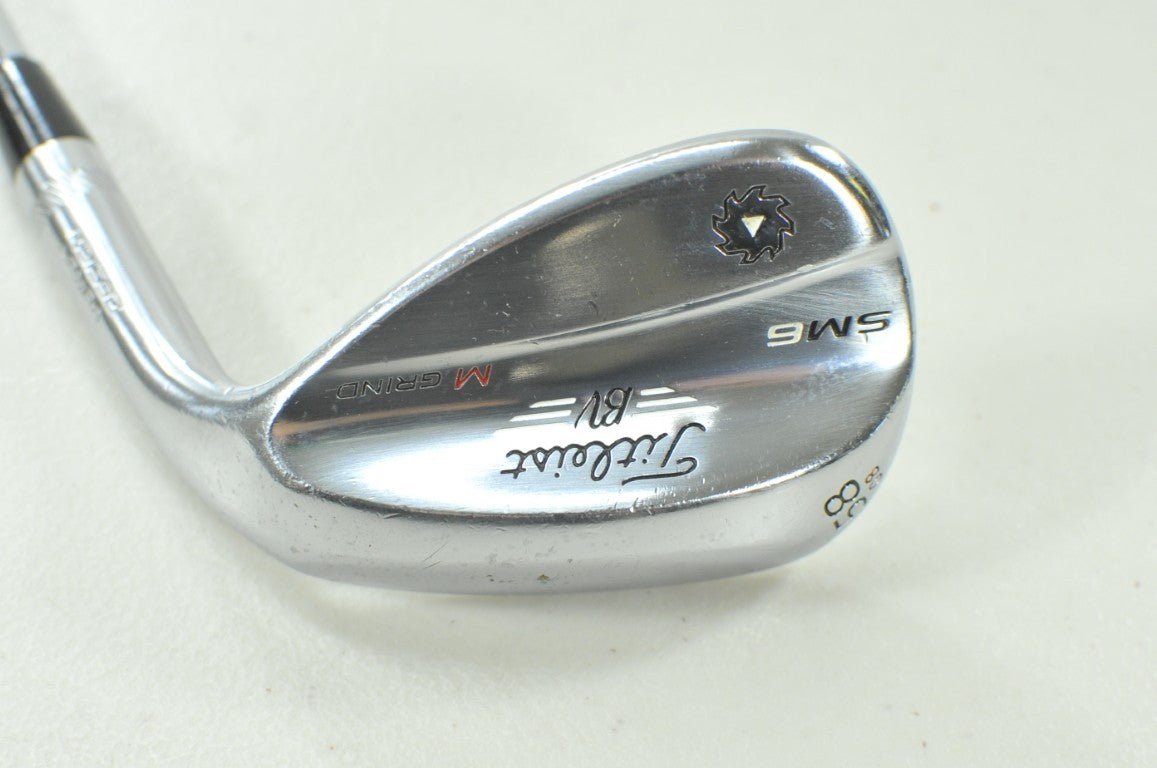 Titleist Vokey SM6 Tour Chrome 58*-08 Wedge Right BV Wedge Flex Steel # 208737