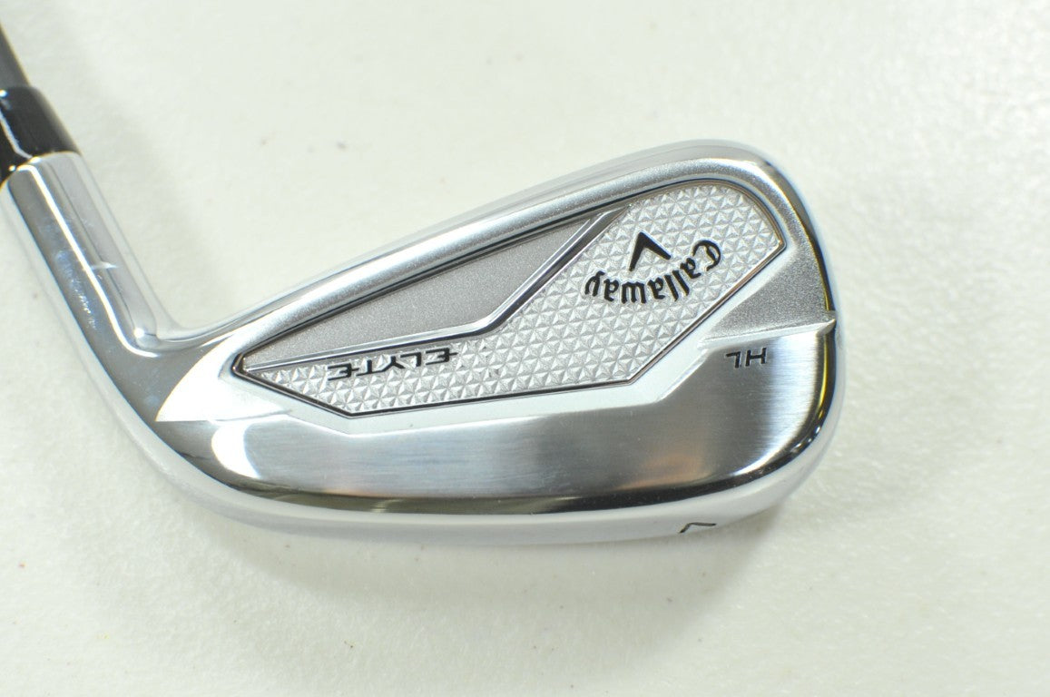 Callaway Elyte HL Single 7 Iron Senior Flex Right Vanquish R2 Steel # 213132