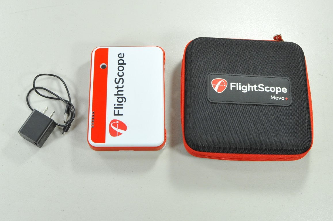 FlightScope Mevo Plus with Pro Package Launch Monitor and Case  #206161