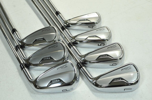 Titleist T200 2021 4-PW Iron Set Right Regular Flex AMT Black Steel MINT #183906