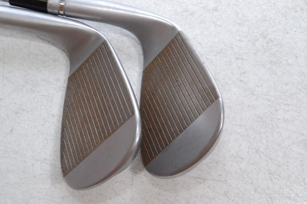 TaylorMade Milled Grind 4 Satin Chrome 52*, 58* Wedge Set Right Steel # 169282 - Golf Club Brokers