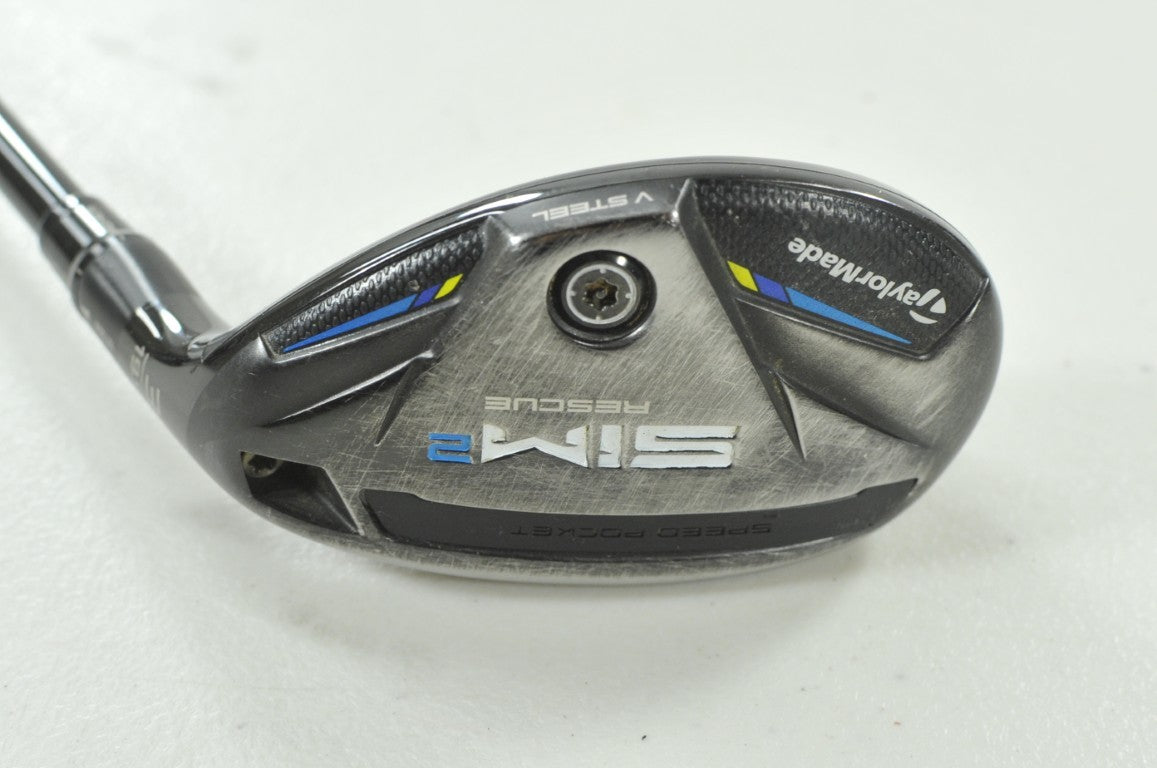TaylorMade SIM2 Rescue 3-19.5* Hybrid Stiff Flex Right Tensei Graphite # 207277